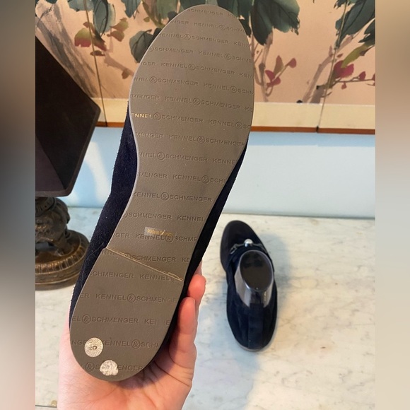 NEW Kennel & Schmenger Suede Pearl Loafers Size 8 - Picture 4 of 5